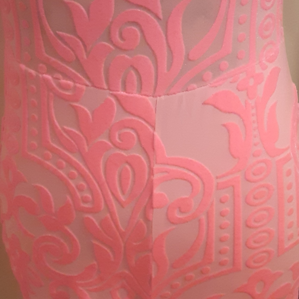Velour Pink Romper - Picture 6 of 13